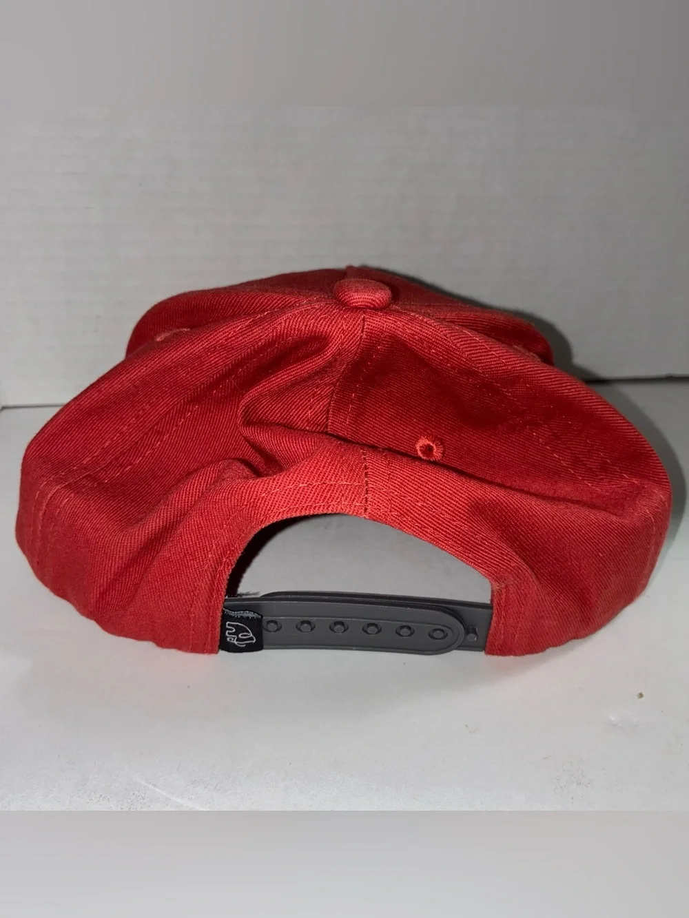 Kids Jack & Winn Red Snapback Hat Cap White Buffalo Logo